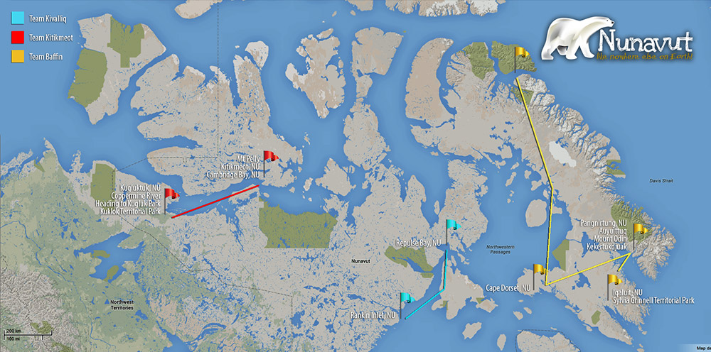 Nunavut Map